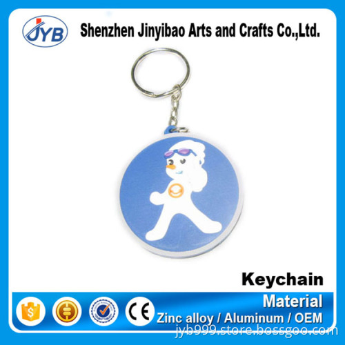 custom various anime keyring make cheap soft pvc 3D keychain